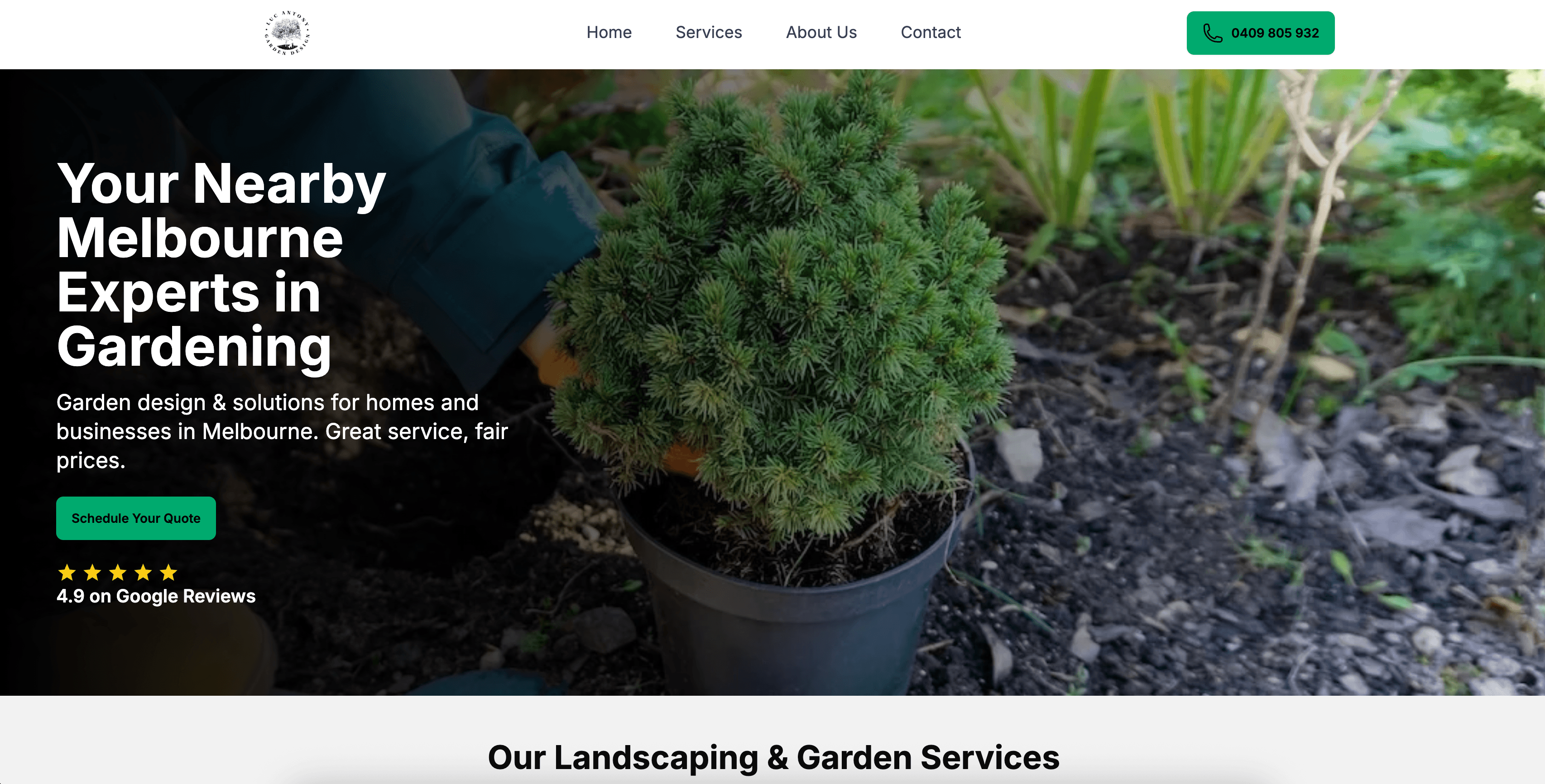 Luc Antony Garden Design